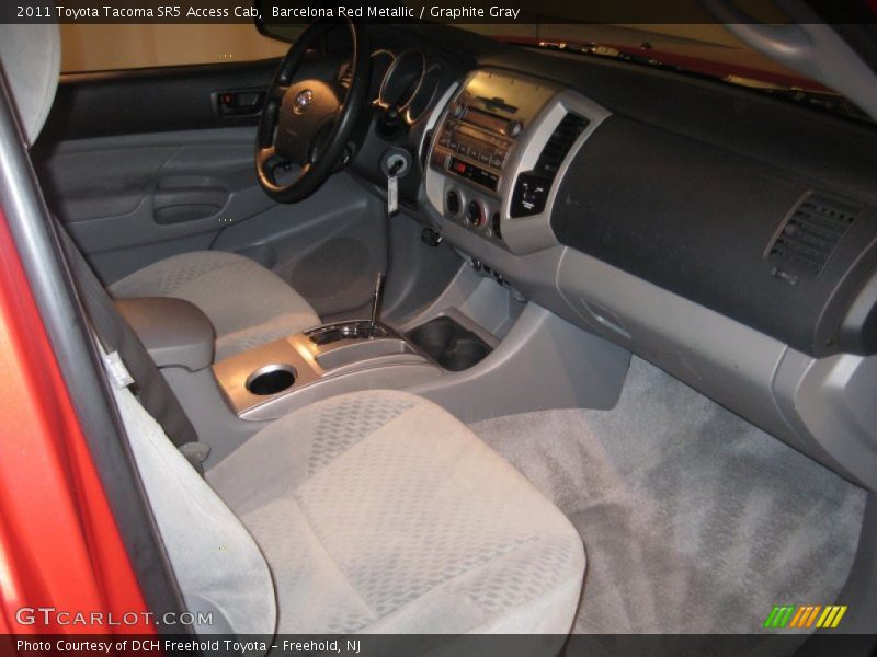 Barcelona Red Metallic / Graphite Gray 2011 Toyota Tacoma SR5 Access Cab