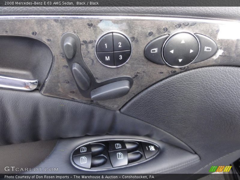 Black / Black 2008 Mercedes-Benz E 63 AMG Sedan