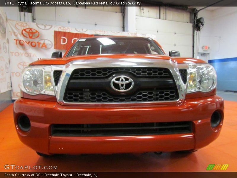 Barcelona Red Metallic / Graphite Gray 2011 Toyota Tacoma SR5 Access Cab