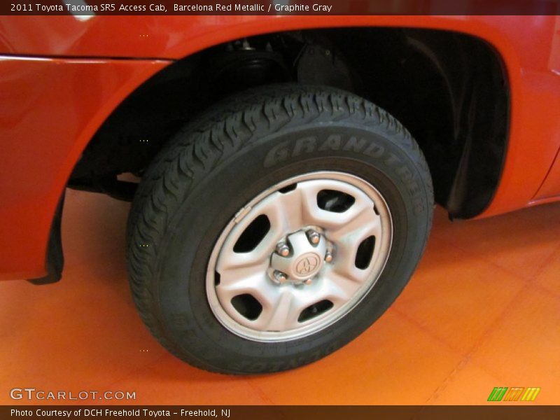 Barcelona Red Metallic / Graphite Gray 2011 Toyota Tacoma SR5 Access Cab