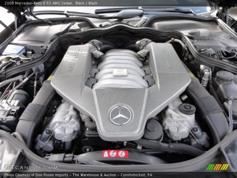  2008 E 63 AMG Sedan Engine - 6.3 Liter AMG DOHC 32-Valve VVT V8