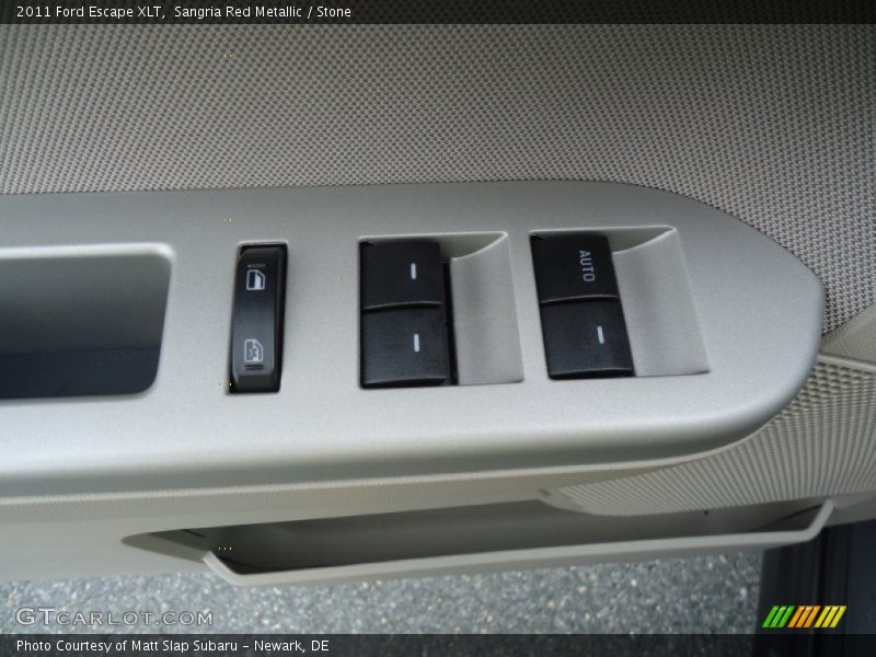 Sangria Red Metallic / Stone 2011 Ford Escape XLT