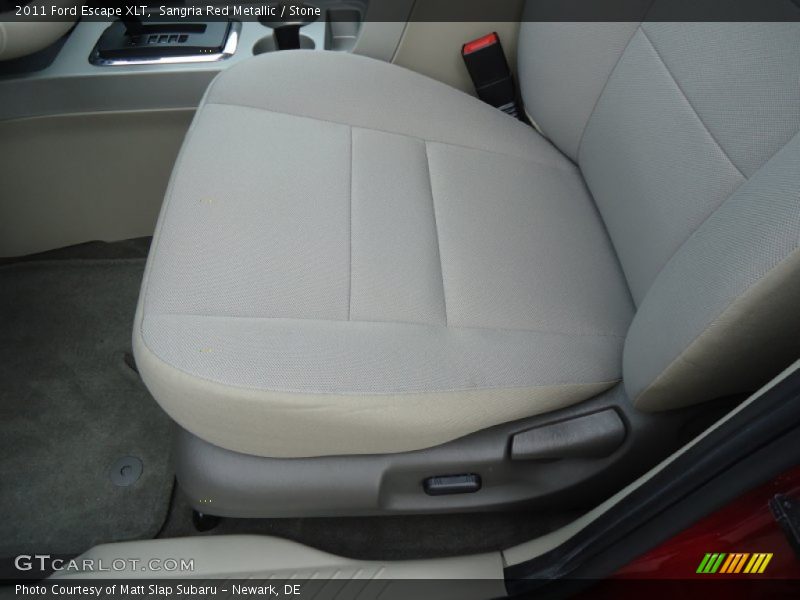 Sangria Red Metallic / Stone 2011 Ford Escape XLT