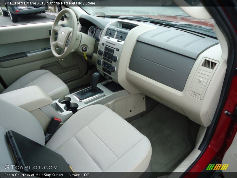 Sangria Red Metallic / Stone 2011 Ford Escape XLT