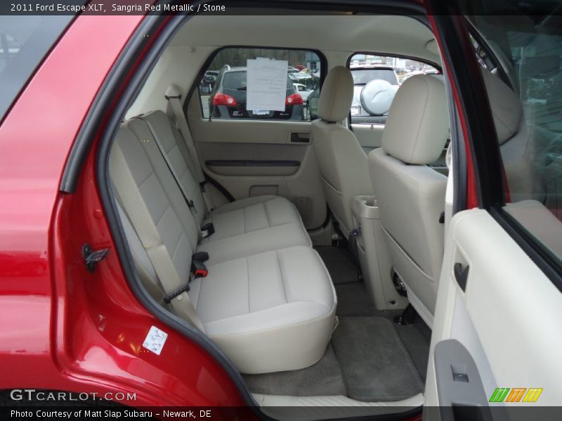Sangria Red Metallic / Stone 2011 Ford Escape XLT