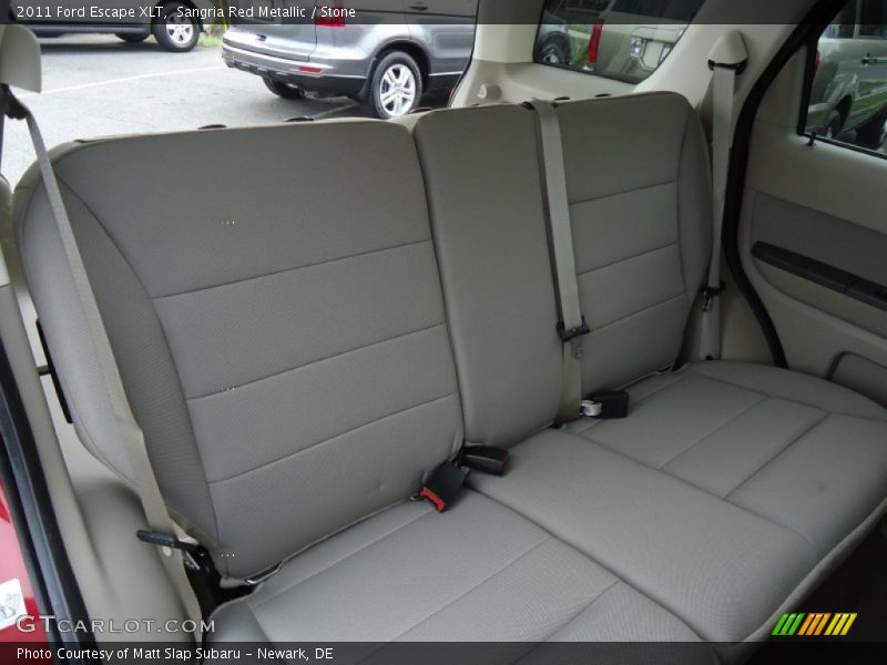 Sangria Red Metallic / Stone 2011 Ford Escape XLT