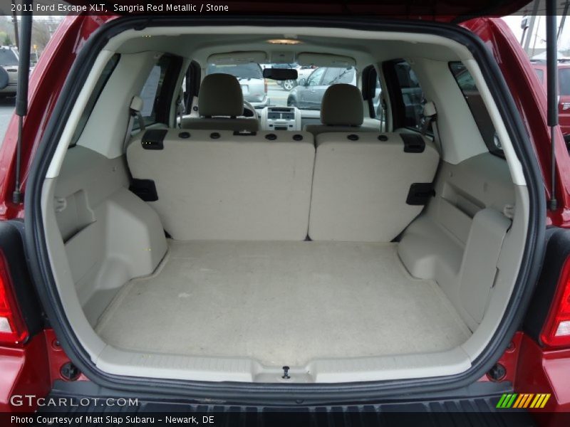 Sangria Red Metallic / Stone 2011 Ford Escape XLT