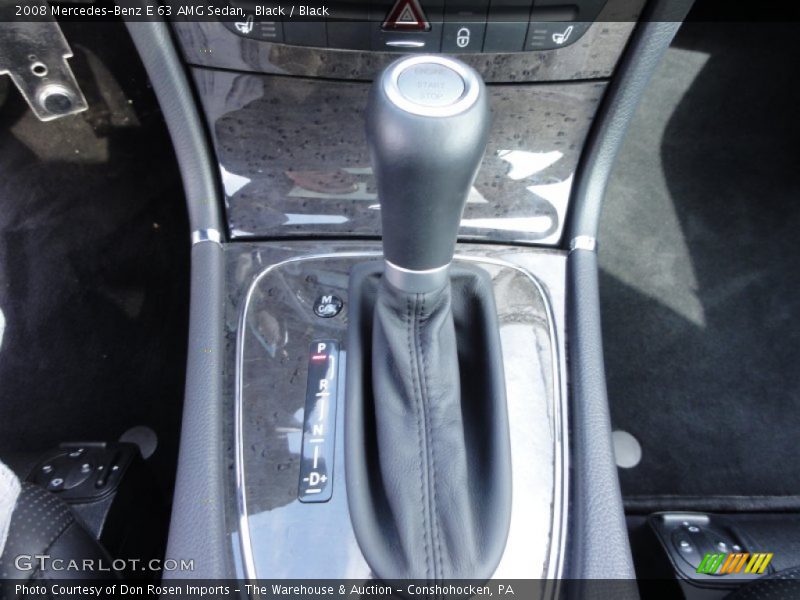  2008 E 63 AMG Sedan 7 Speed Automatic Shifter