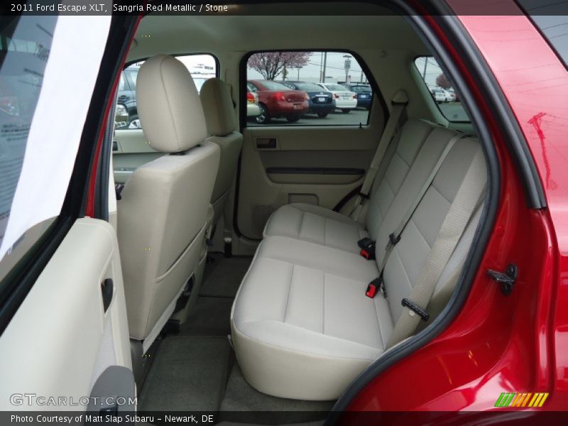 Sangria Red Metallic / Stone 2011 Ford Escape XLT