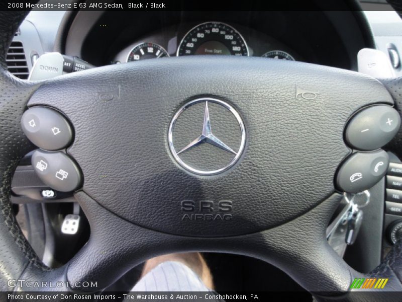 Controls of 2008 E 63 AMG Sedan