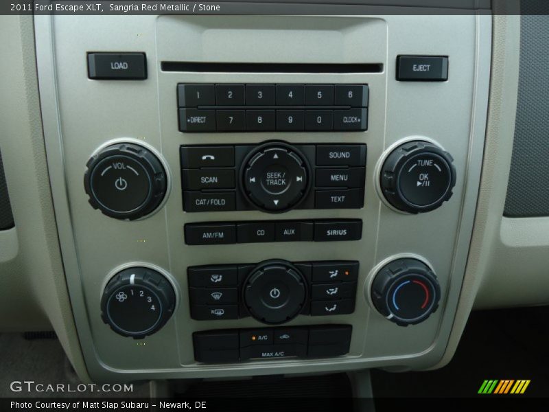 Sangria Red Metallic / Stone 2011 Ford Escape XLT