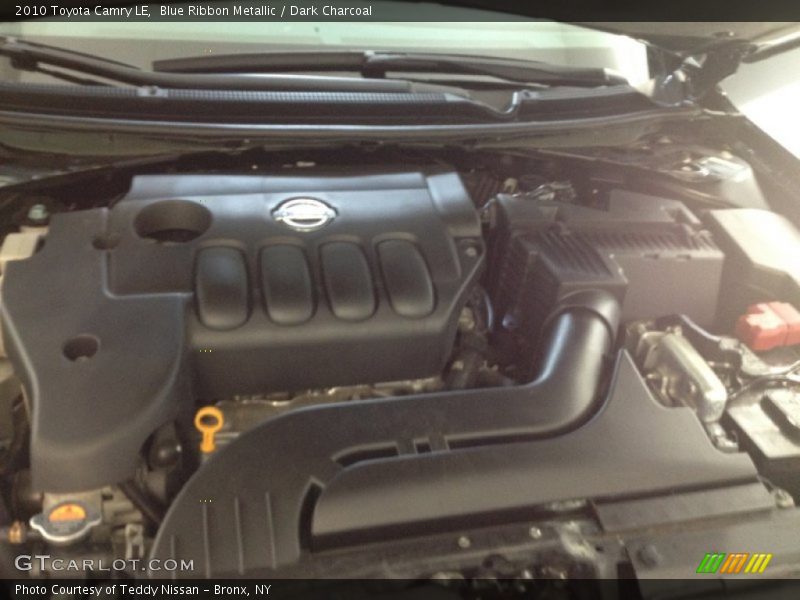 Blue Ribbon Metallic / Dark Charcoal 2010 Toyota Camry LE