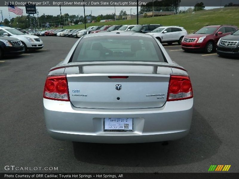 Bright Silver Metallic / Dark Slate Gray/Light Slate Gray 2010 Dodge Charger SXT