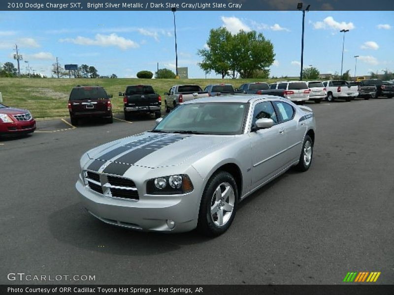 Bright Silver Metallic / Dark Slate Gray/Light Slate Gray 2010 Dodge Charger SXT