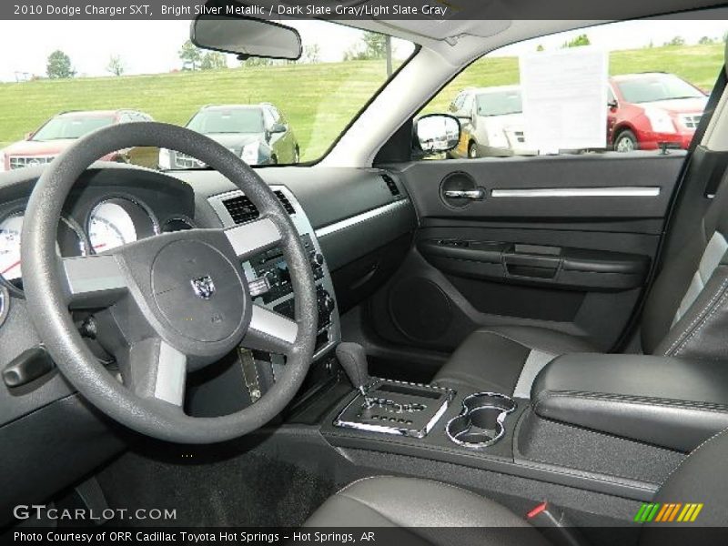 Bright Silver Metallic / Dark Slate Gray/Light Slate Gray 2010 Dodge Charger SXT