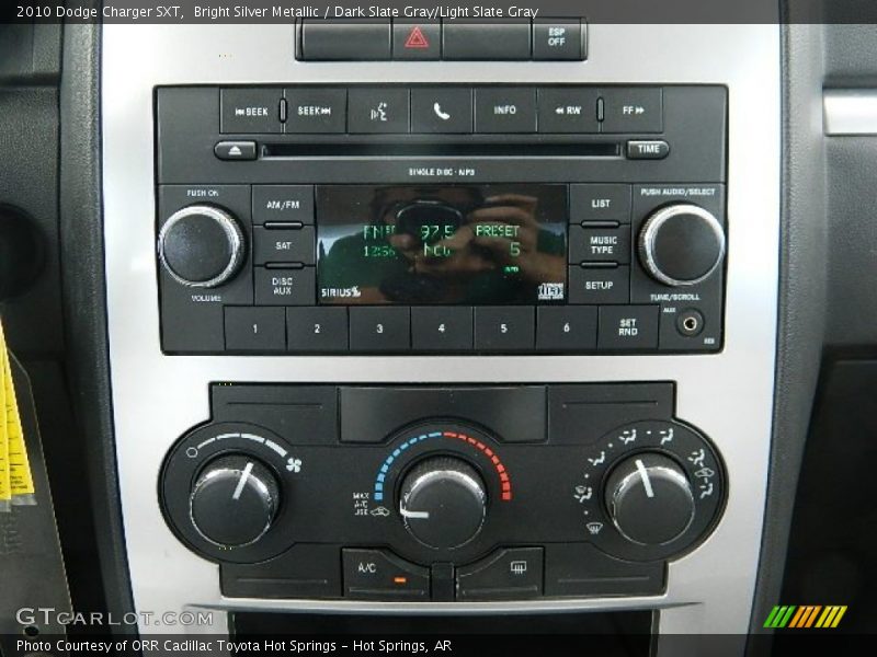 Bright Silver Metallic / Dark Slate Gray/Light Slate Gray 2010 Dodge Charger SXT