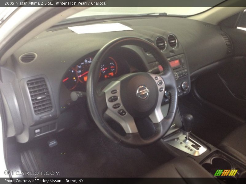 Winter Frost Pearl / Charcoal 2009 Nissan Altima 2.5 SL