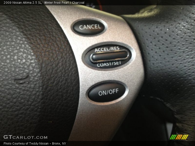 Winter Frost Pearl / Charcoal 2009 Nissan Altima 2.5 SL