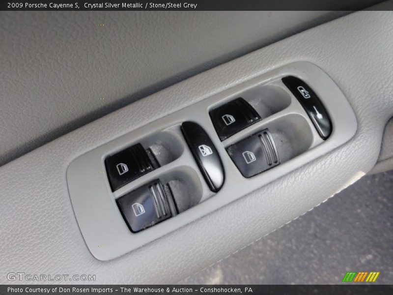 Crystal Silver Metallic / Stone/Steel Grey 2009 Porsche Cayenne S