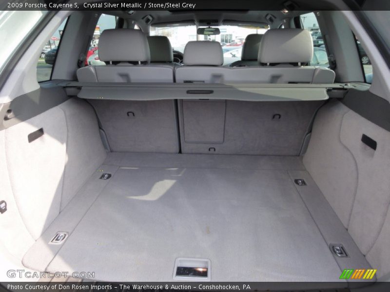 Crystal Silver Metallic / Stone/Steel Grey 2009 Porsche Cayenne S