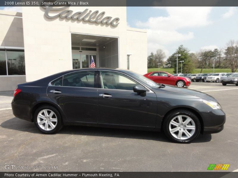 Smoky Granite Mica / Black 2008 Lexus ES 350