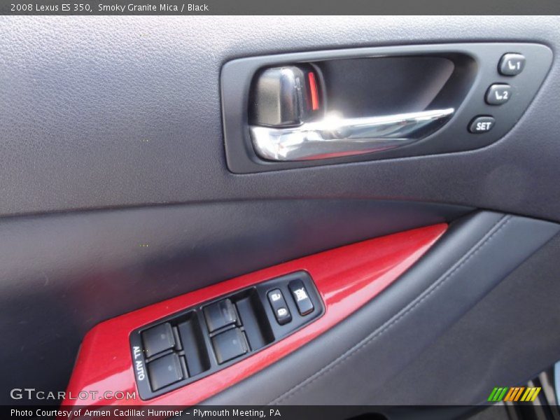 Smoky Granite Mica / Black 2008 Lexus ES 350