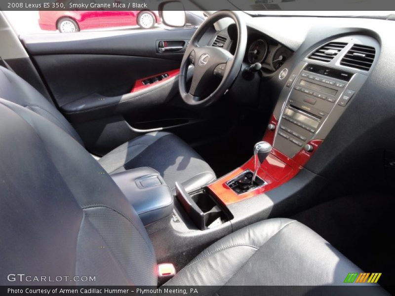 Smoky Granite Mica / Black 2008 Lexus ES 350