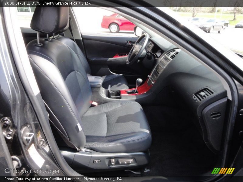 Smoky Granite Mica / Black 2008 Lexus ES 350