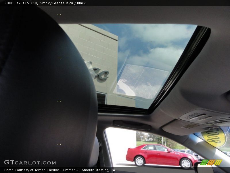 Smoky Granite Mica / Black 2008 Lexus ES 350