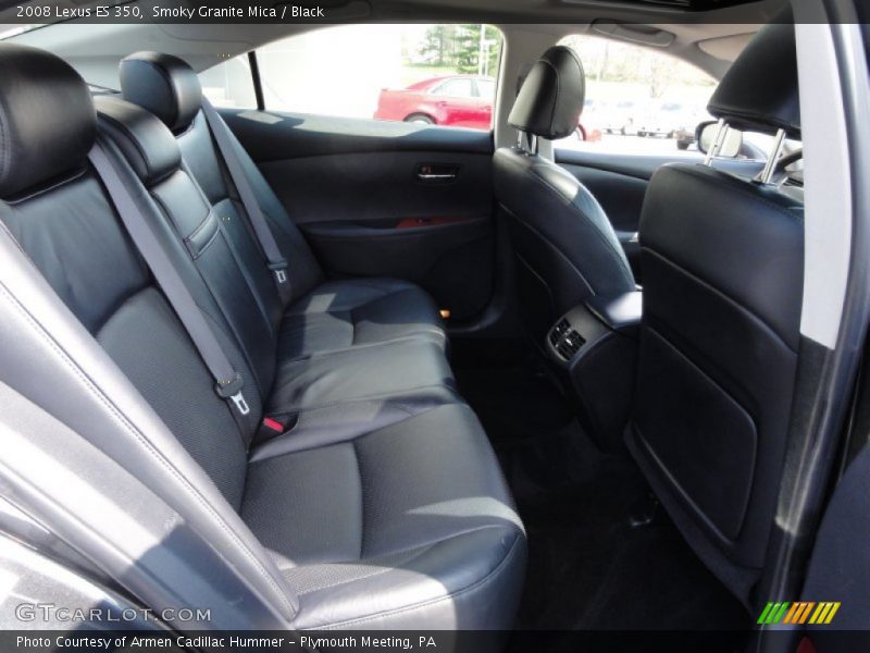 Smoky Granite Mica / Black 2008 Lexus ES 350