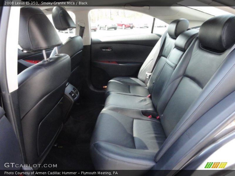 Smoky Granite Mica / Black 2008 Lexus ES 350