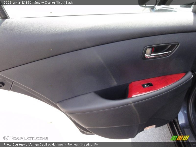 Smoky Granite Mica / Black 2008 Lexus ES 350