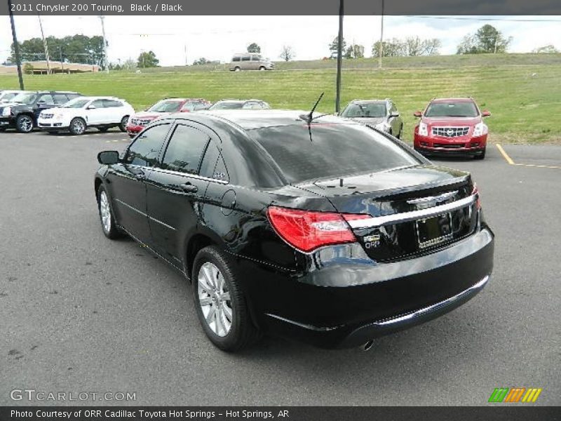 Black / Black 2011 Chrysler 200 Touring