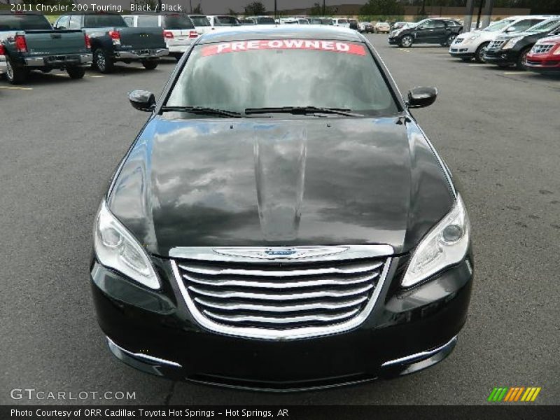 Black / Black 2011 Chrysler 200 Touring