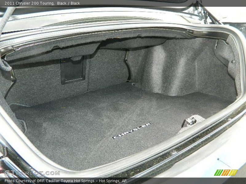 Black / Black 2011 Chrysler 200 Touring