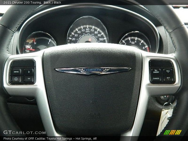 Black / Black 2011 Chrysler 200 Touring
