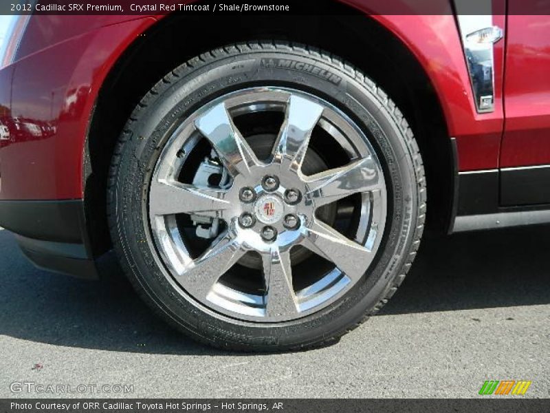 Crystal Red Tintcoat / Shale/Brownstone 2012 Cadillac SRX Premium
