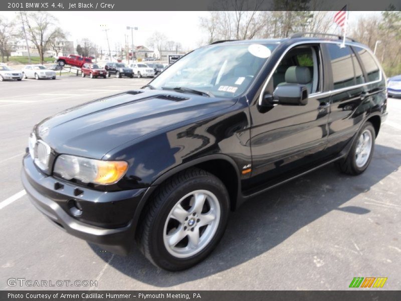 Jet Black / Grey 2001 BMW X5 4.4i