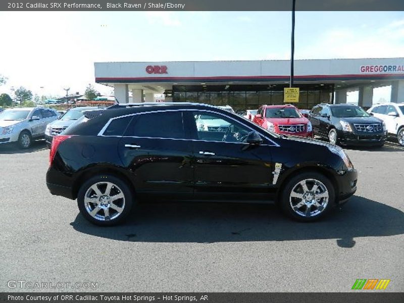 Black Raven / Shale/Ebony 2012 Cadillac SRX Performance