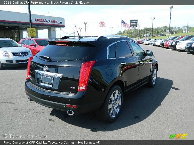 Black Raven / Shale/Ebony 2012 Cadillac SRX Performance
