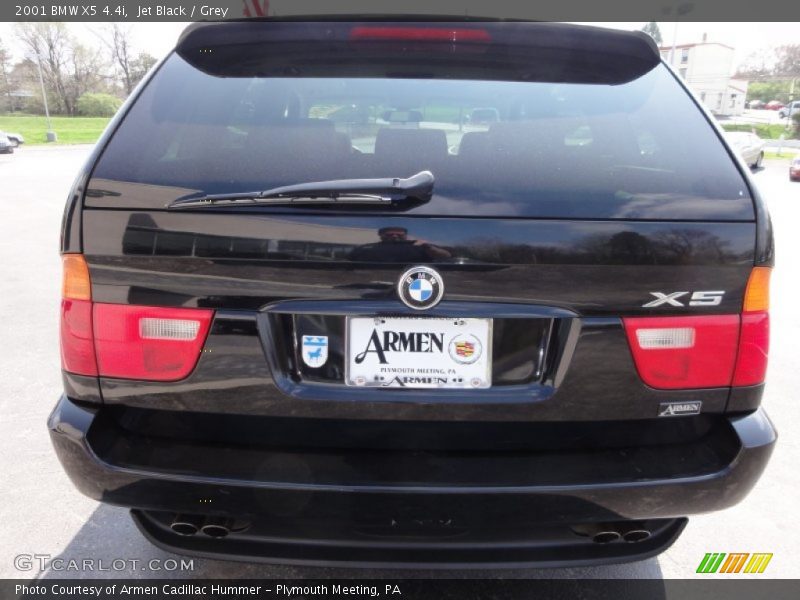 Jet Black / Grey 2001 BMW X5 4.4i