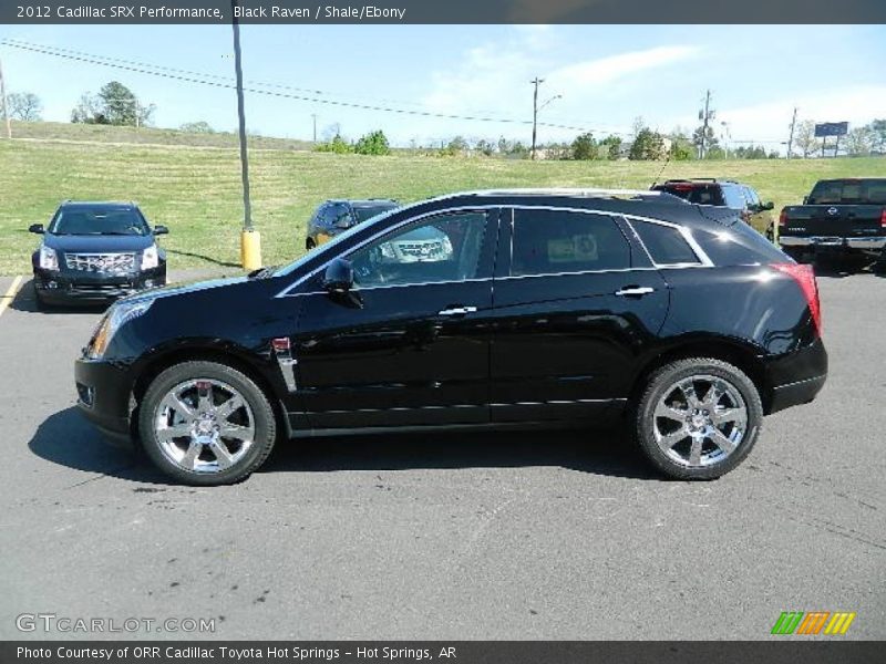 Black Raven / Shale/Ebony 2012 Cadillac SRX Performance