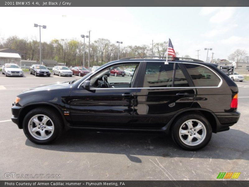 Jet Black / Grey 2001 BMW X5 4.4i