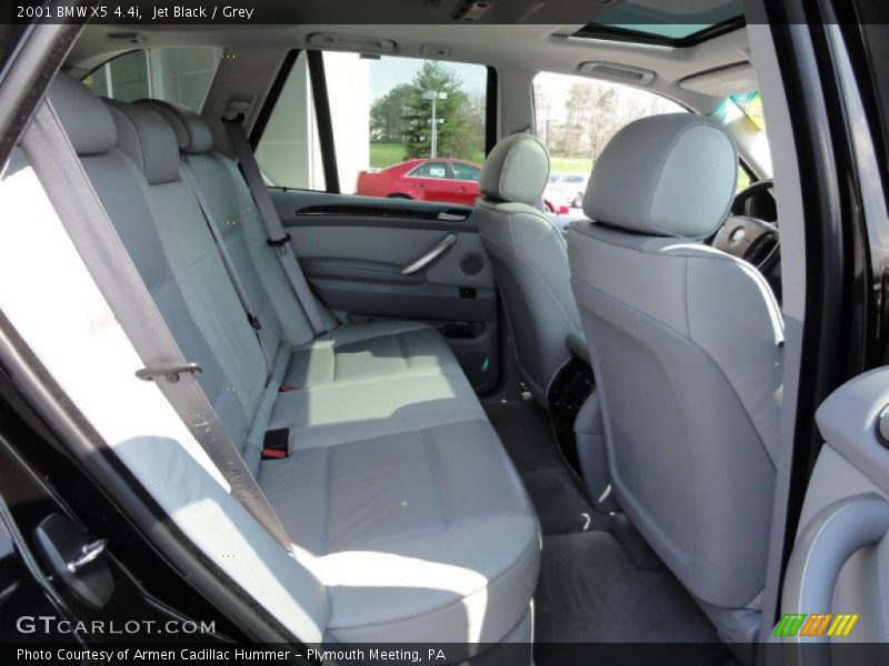 Jet Black / Grey 2001 BMW X5 4.4i