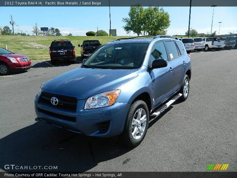 Pacific Blue Metallic / Sand Beige 2012 Toyota RAV4 I4