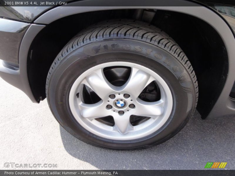 Jet Black / Grey 2001 BMW X5 4.4i