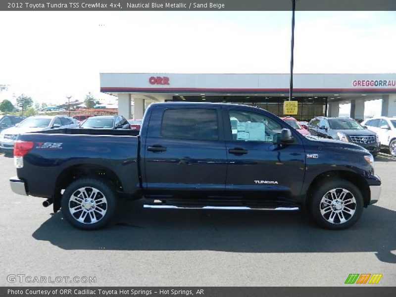 Nautical Blue Metallic / Sand Beige 2012 Toyota Tundra TSS CrewMax 4x4