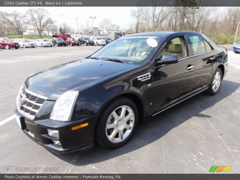 Black Ice / Cashmere 2009 Cadillac STS V6