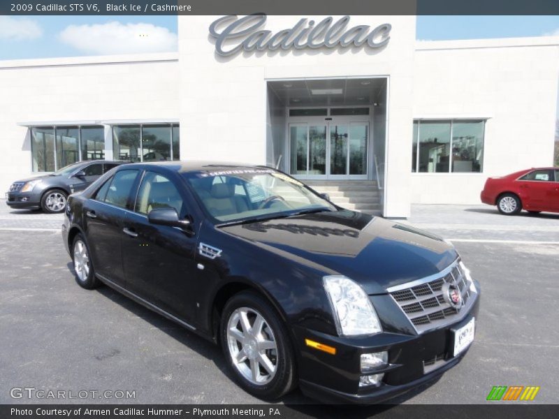 Black Ice / Cashmere 2009 Cadillac STS V6