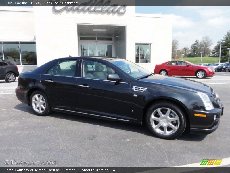 Black Ice / Cashmere 2009 Cadillac STS V6